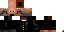Minecraft skin texture, 64x32 legacy pixels