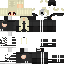 Minecraft skin texture, 64x64 pixels