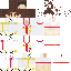 Minecraft skin texture, 64x64 pixels