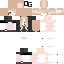 Minecraft skin texture, 64x64 pixels