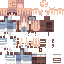 Minecraft skin texture, 64x64 pixels