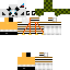 Minecraft skin texture, 64x64 pixels