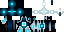 Minecraft skin texture, 64x32 legacy pixels