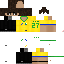 Minecraft skin texture, 64x64 pixels