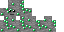 Minecraft skin texture, 64x32 legacy pixels