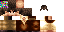 Minecraft skin texture, 64x32 legacy pixels