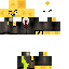 Minecraft skin texture, 64x64 pixels