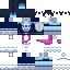 Minecraft skin texture, 64x64 pixels