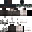 Minecraft skin texture, 64x64 pixels