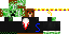 Minecraft skin texture, 64x32 legacy pixels