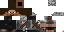 Minecraft skin texture, 64x32 legacy pixels