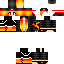 Minecraft skin texture, 64x64 pixels
