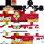 Minecraft skin texture, 64x64 pixels