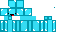 Minecraft skin texture, 64x32 legacy pixels
