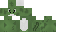 Minecraft skin texture, 64x32 legacy pixels