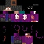 Minecraft skin texture, 64x64 pixels