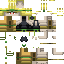 Minecraft skin texture, 64x64 pixels