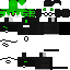 Minecraft skin texture, 64x64 pixels