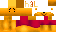 Minecraft skin texture, 64x32 legacy pixels