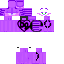 Minecraft skin texture, 64x64 pixels