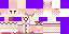 Minecraft skin texture, 64x32 legacy pixels