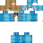 Minecraft skin texture, 64x64 pixels