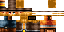 Minecraft skin texture, 64x32 legacy pixels