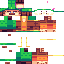 Minecraft skin texture, 64x64 pixels