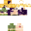 Minecraft skin texture, 64x64 pixels
