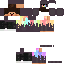 Minecraft skin texture, 64x64 pixels