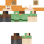 Minecraft skin texture, 64x64 pixels