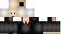 Minecraft skin texture, 64x32 legacy pixels