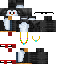Minecraft skin texture, 64x64 pixels