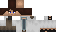 Minecraft skin texture, 64x32 legacy pixels