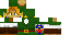Minecraft skin texture, 64x32 legacy pixels