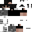 Minecraft skin texture, 64x64 pixels