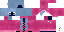 Minecraft skin texture, 64x32 legacy pixels