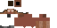 Minecraft skin texture, 64x32 legacy pixels