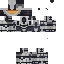 Minecraft skin texture, 64x64 pixels
