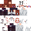 Minecraft skin texture, 64x64 pixels