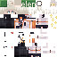 Minecraft skin texture, 64x64 pixels