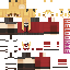 Minecraft skin texture, 64x64 pixels