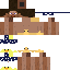 Minecraft skin texture, 64x64 pixels