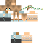 Minecraft skin texture, 64x64 pixels
