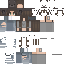 Minecraft skin texture, 64x64 pixels