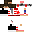 Minecraft skin texture, 64x64 pixels