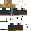 Minecraft skin texture, 64x64 pixels
