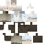 Minecraft skin texture, 64x64 pixels
