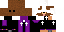 Minecraft skin texture, 64x32 legacy pixels