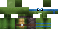 Minecraft skin texture, 64x32 legacy pixels